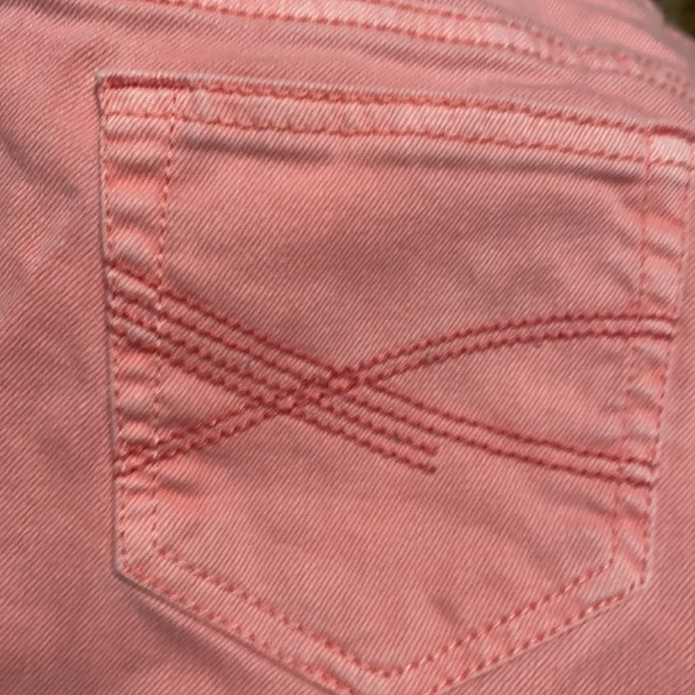 𝅺WOMEN’S Aeropostale shirts size 1/2 Coral - Picture 6 of 6